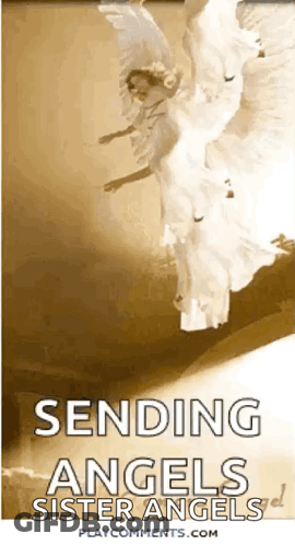 Angel With Sending Angels Sister Angels GIF
