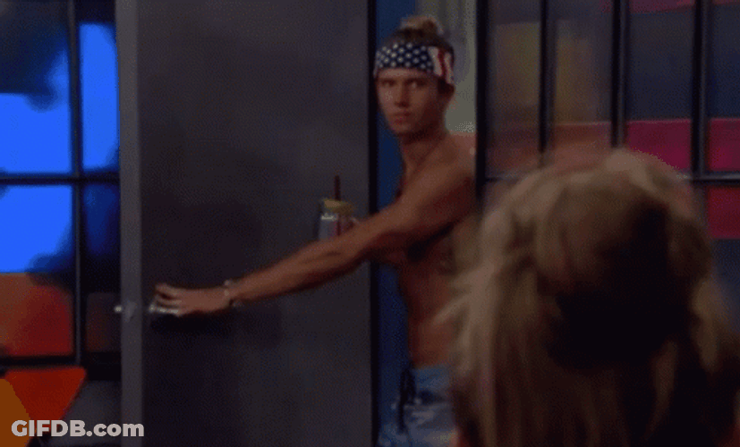 Angela Big Brother And Tyler Go Inside GIF