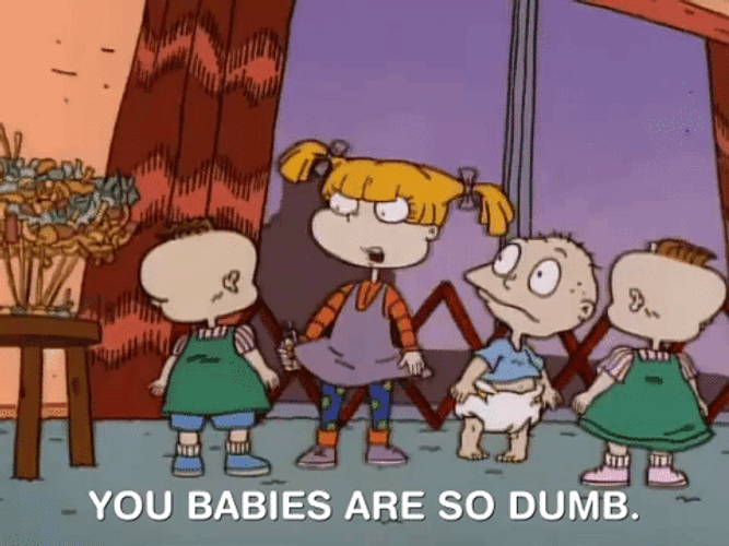 Angelica Pickles Angry Rugrats GIF