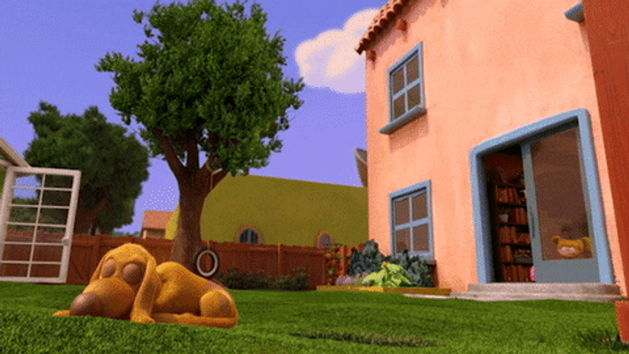 Angelica Pickles Chasing Dog GIF