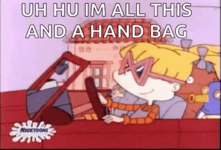 Angelica Pickles Driving GIF