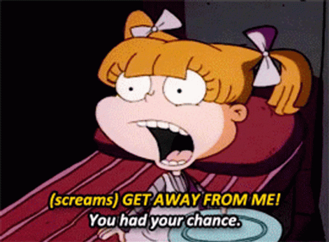 Angelica Pickles Get Away Scream GIF