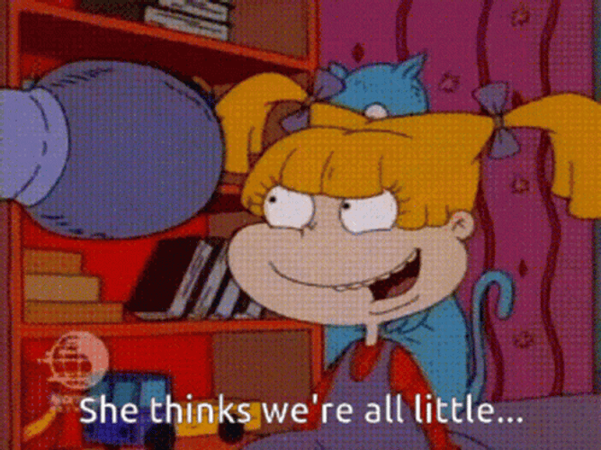 Angelica Pickles Rugrats Naughty GIF