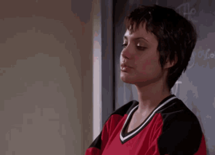 Angelina Jolie Angry Stare GIF