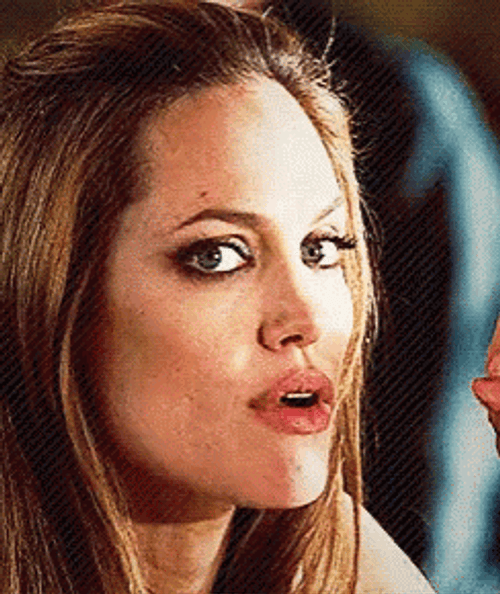 Angelina Jolie Arrogant Looks GIF