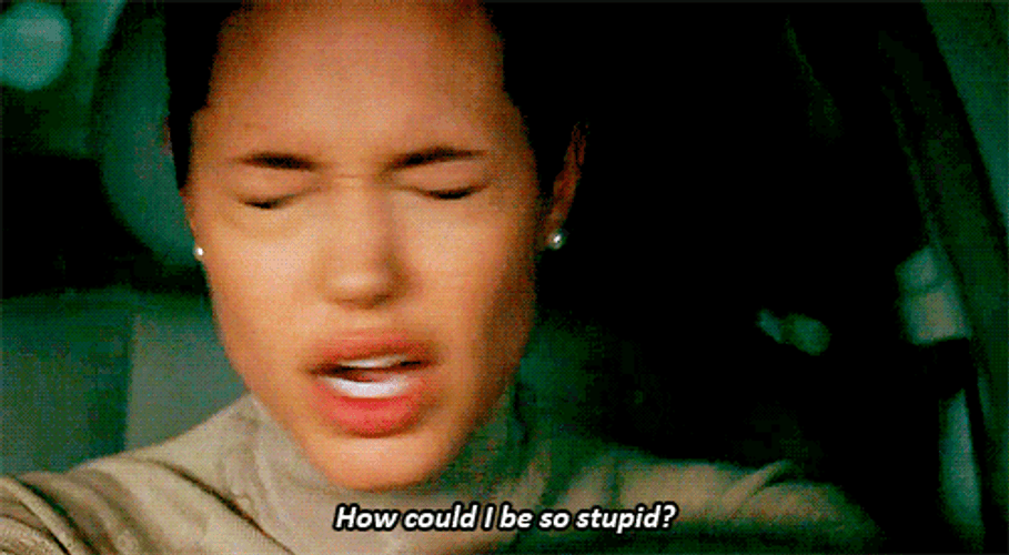 Angelina Jolie Confused Sped Up In Car GIF