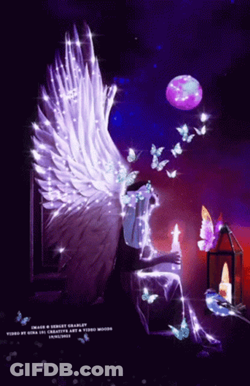 Angelitos De Buenas Noches GIF