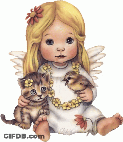 Angelitos De Buenas Noches GIF