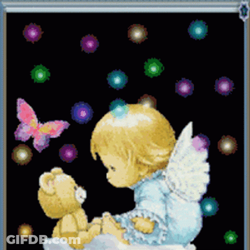 Angelitos De Buenas Noches GIF