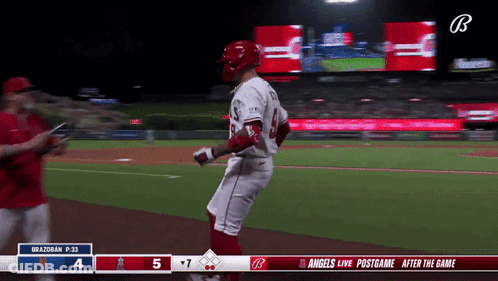 Angels And Padres Baseball Game GIF