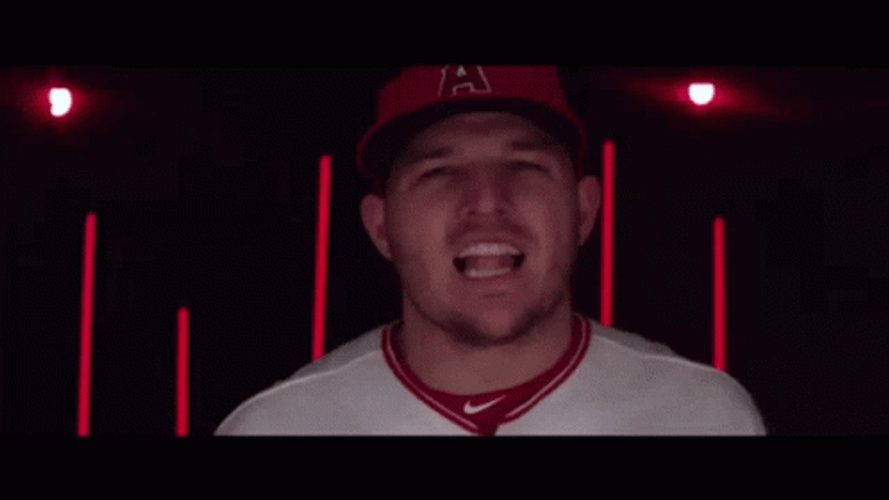 Angels In The Outfield Mike Trout GIF