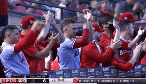 Angels Vs Padres Baseball Game GIF