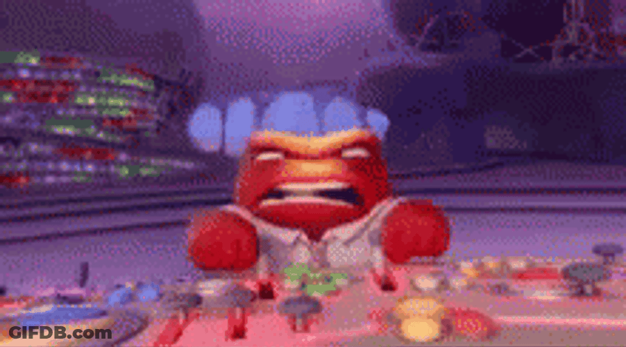 Anger Inside Out Angry GIF