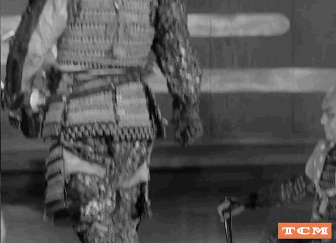 Angry Ancient Samurai Soldier GIF