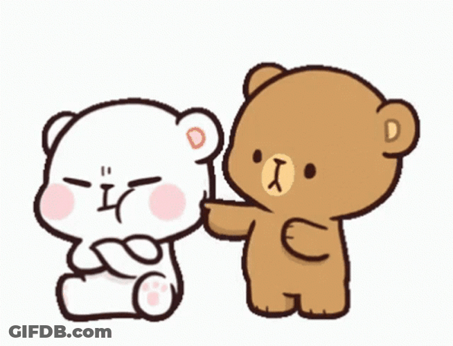 Angry Animated Bears GIF