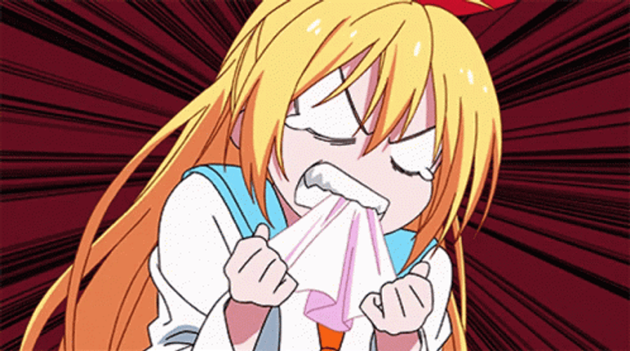 Angry Anime Chitoge Kirisaki GIF