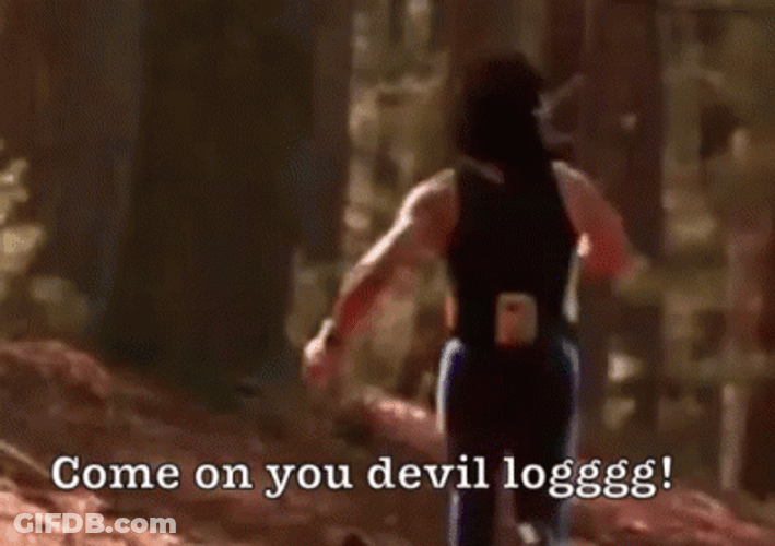 Angry At Log Tony Perkis Heavyweights GIF