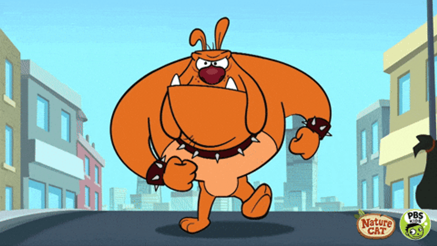 Angry Bad Dog Bart Pbs Kids GIF