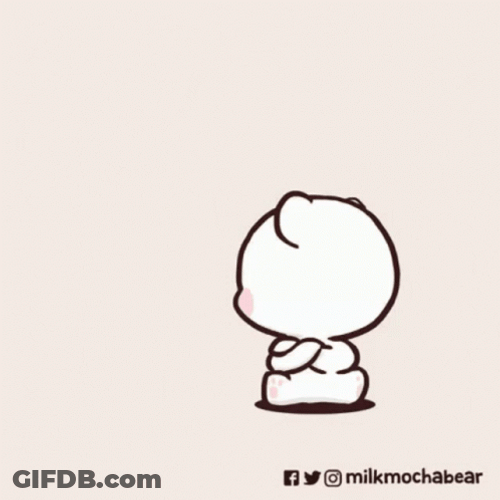 Angry Bear Cute Couple Sticker GIF