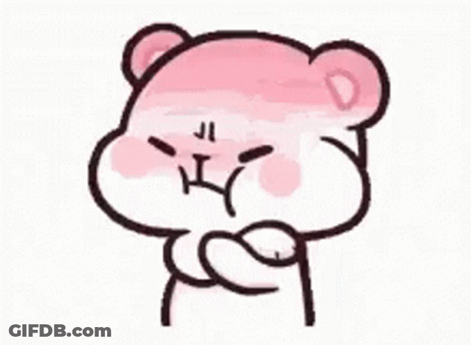 Angry Bear Milk Cute Frustrated GIF