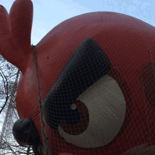 Angry Birds Big Red Inflatable Balloon GIF