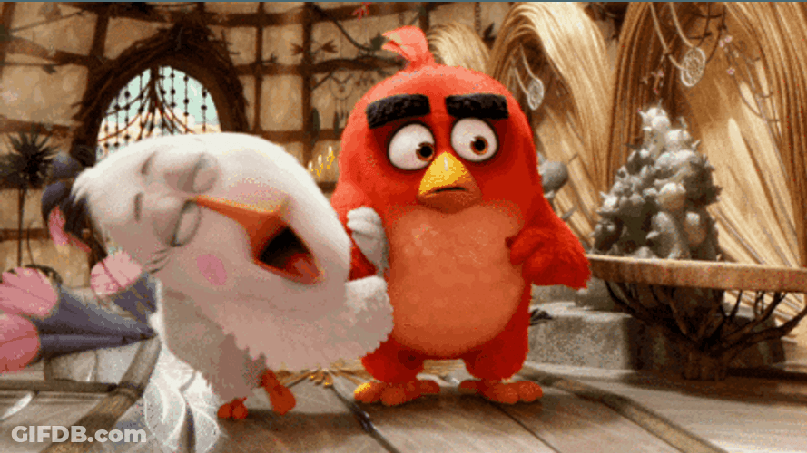 Angry Birds Happy Matilda Annoying Red GIF