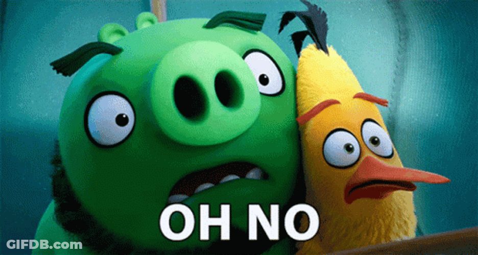 Angry Birds Oh No GIF