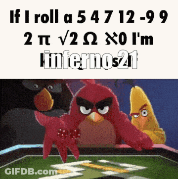 Angry Birds Playing Inferno21 GIF