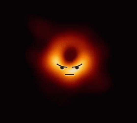 Angry Black Hole GIF