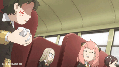 Angry Boy Holding Paper GIF