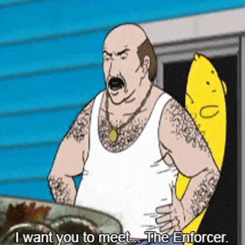 Angry Carl From Aqua Teen Hunger Force GIF