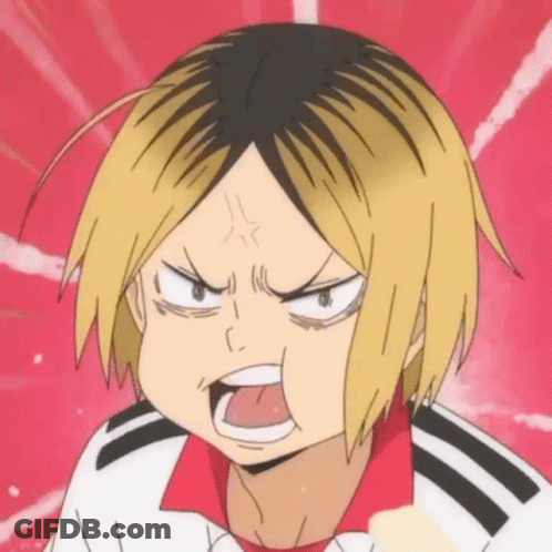 Angry Cartoon Character Open Mouth GIF