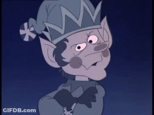 Angry Cartoon Character With Crown GIF