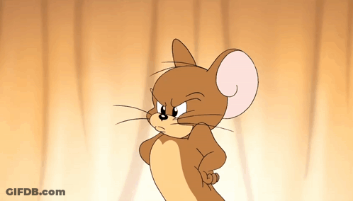 Angry Cartoon Mouse GIF