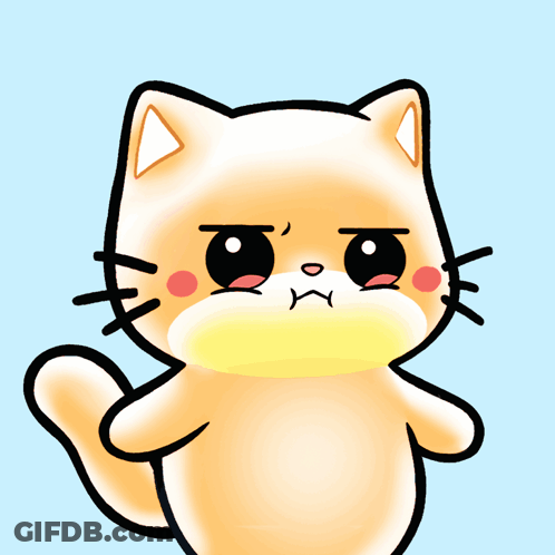 Angry Cat GIF