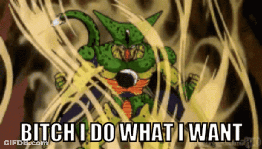 Angry Cell I Do What I Want GIF