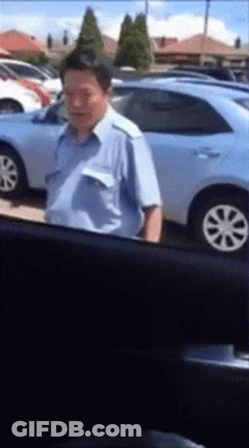 Angry Chinese Man Swearing Get Fuck GIF