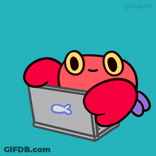 Angry Crab Rave GIF