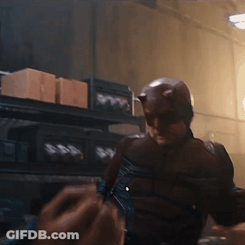 Angry Daredevil GIF