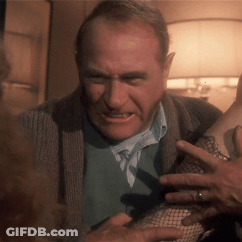 Angry Darren McGavin Christmas Story GIF