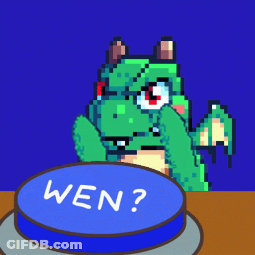Angry Dinosaur Pushing When Button GIF
