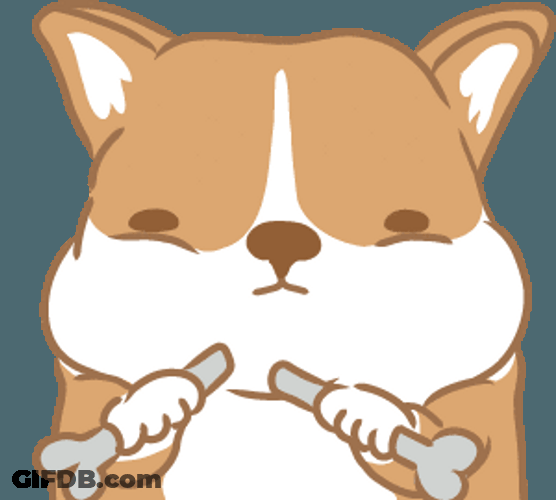 Angry Dog Pissed Stoic Face Snapping Bone GIF