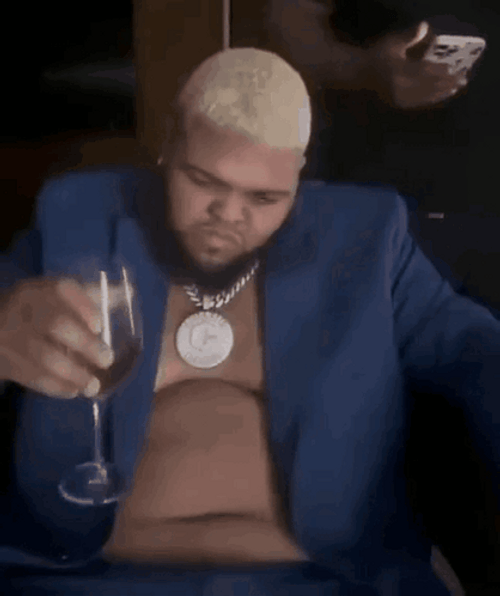 Angry Druski We Got Em Throws Glass GIF
