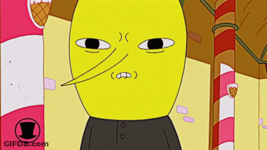 Angry Earl Of Lemongrab GIF
