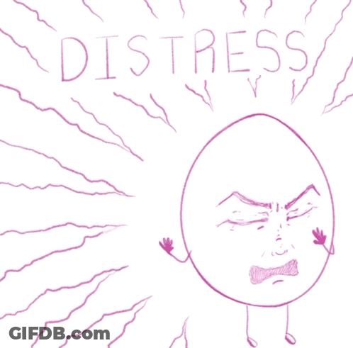 Angry Egg Distress GIF