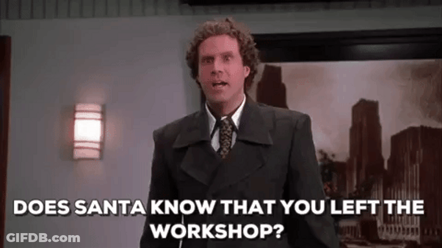 Angry Elf Dad GIF