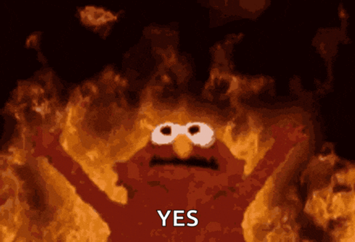 Angry Elmo Meme GIF