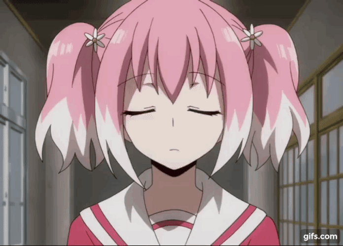 Angry Face Anime Girl GIF