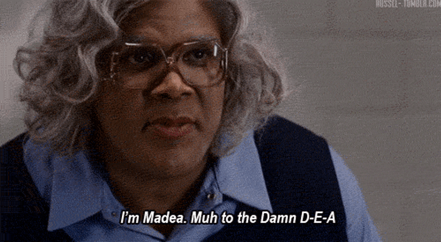 Angry Face Elderly Woman GIF