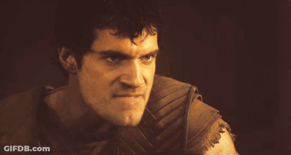 Angry Face Handsome Man GIF